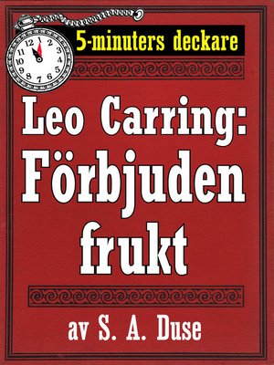 cover image of Förbjuden frukt
